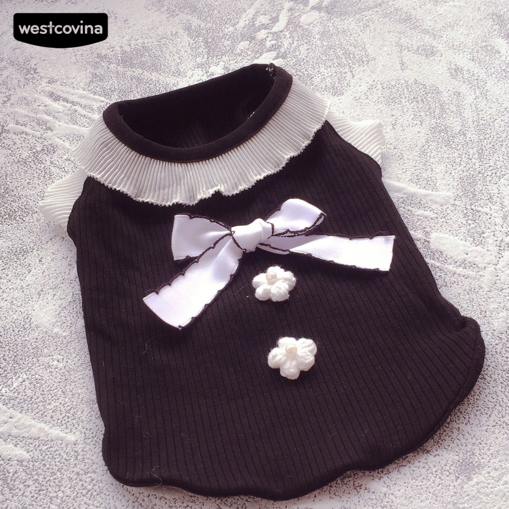 Bộ Đồ Ngủ Vải Mỏng Thoáng Khí Dễ Thương Cho Thú Cưng