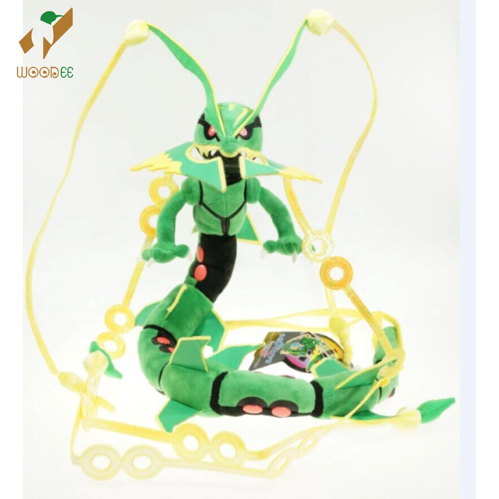 Gấu bông pokemon huyền thoại Mega Rayquaza 88cm