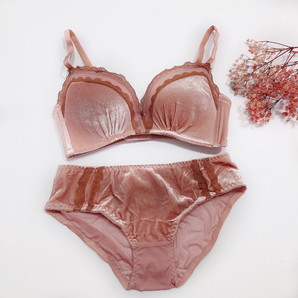 Thanh lý - các set đồ lót nữ không gọng mút dày siêu nâng ngực tạo khe