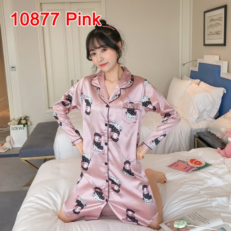 Đầm ngủ lụa thiết kế dễ thương cho nữ | BigBuy360 - bigbuy360.vn