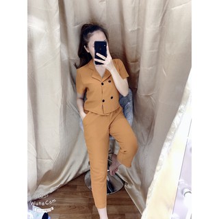 Đồ Bộ Vải Đũi Lụa Trẻ Trung Thanh Lịch