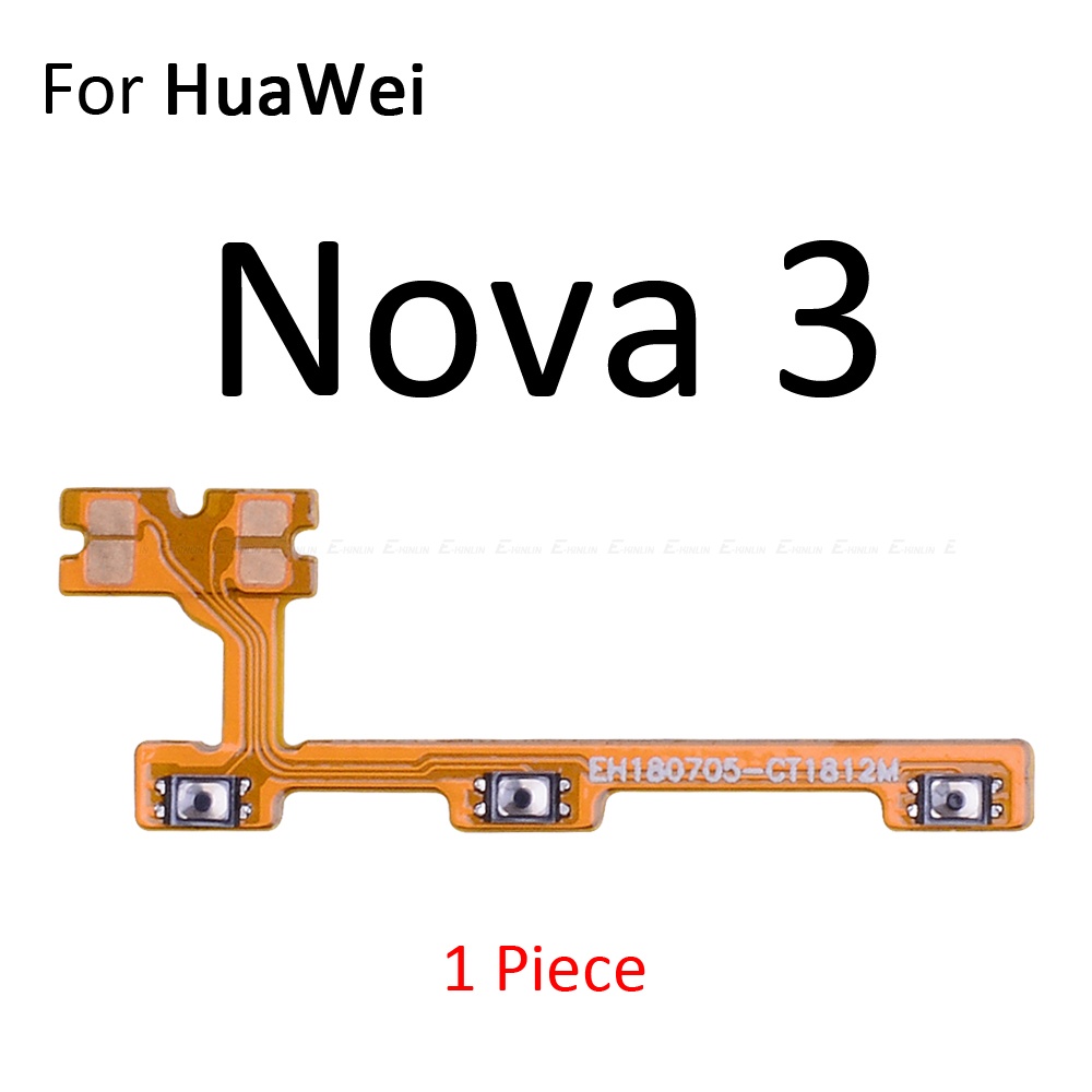 Mạch Nút Âm Lượng Cho Điện Thoại Huawei Nova 5i 5 Pro 4e 4 3 3i 3e 2 2S 2i Plus Lite 2017