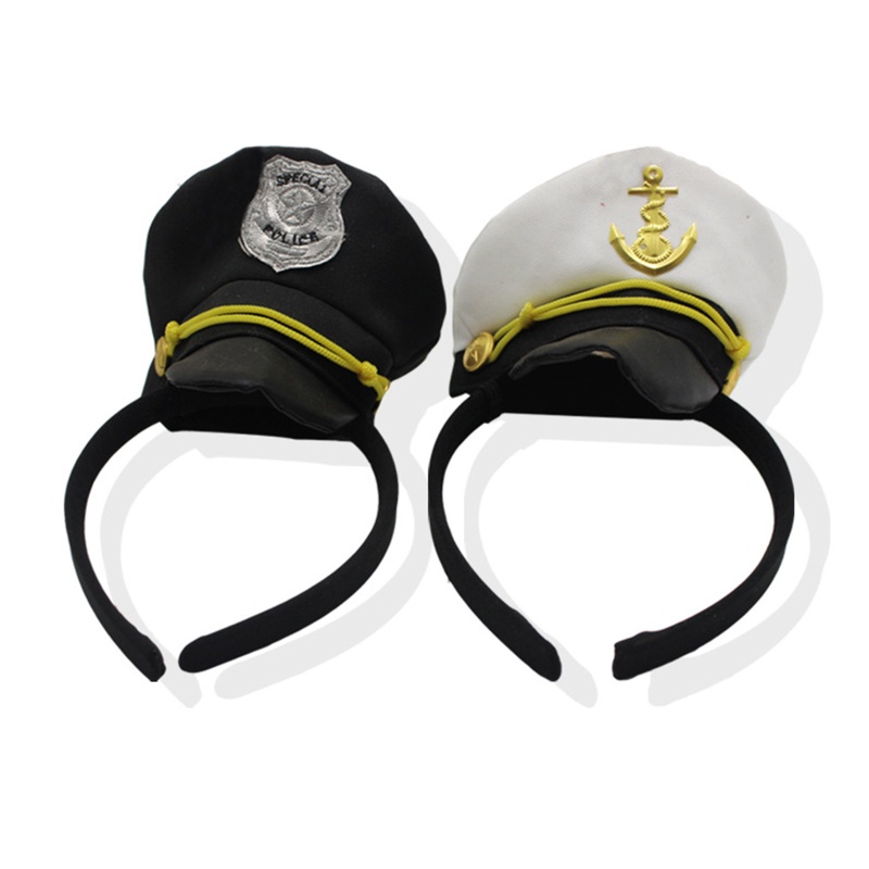 Băng Đô Cài Tóc Hình Thuyền Trưởng Yacht Dành Cho Người Lớn