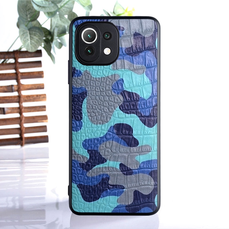 Ốp Bao Da Điện Thoại Mềm Họa Tiết Rằn Ri Cao Cấp Cho xiaomi mi 11 lite pro ultra 5g ne xiaomi mi 11 lite Ốp