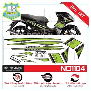 Tem xe nouvo 4 lx chế dán xe đen