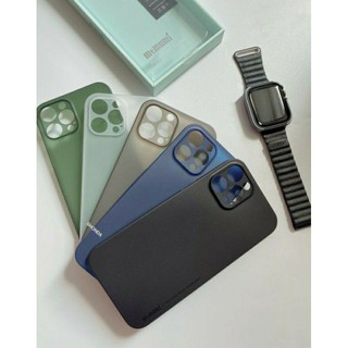 Ốp lưng Memumi lụa cho iPhone 13 mini/13/13 pro/13 pro max/12 Mini/ 12/ 12 Pro/ 12 Pro Max siêu mỏng