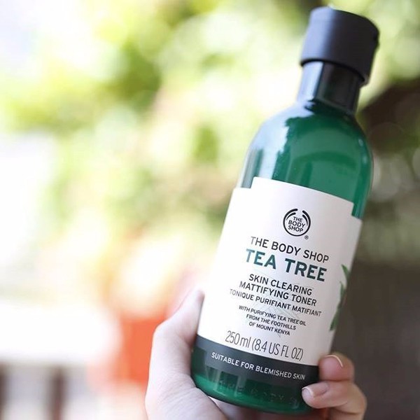 NƯỚC HOA HỒNG THE BODY SHOP TEA TREE MATTIFYING TONER 250ML CHÍNH HÃNG - 7624