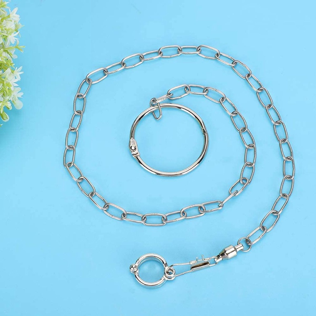 Dây Xích Đeo Chân Bằng Thép Không Gỉ Chuyên Dùng Để Huấn Luyện Chim Vẹt Hiệu Quả