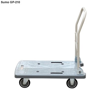 Xe đẩy hàng 4 bánh gấp gọn sàn nhựa Thái Lan-SUMO GP-210 (tải trọng chở 250kg)