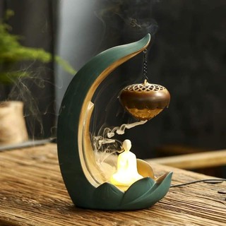 Thác khói trầm hương [bỏ Giá sỉ ]TƯỢNG XÔNG TRẦM PHẬT THỦ