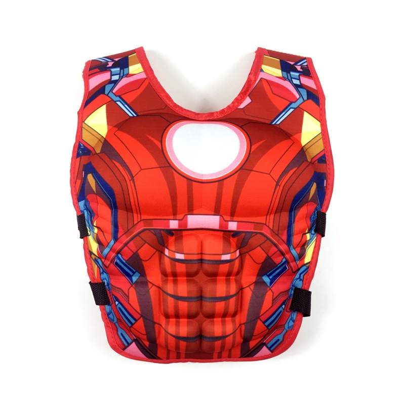 Áo phao cứu hộ họa tiết hoạt hình siêu nhân cho trẻ em