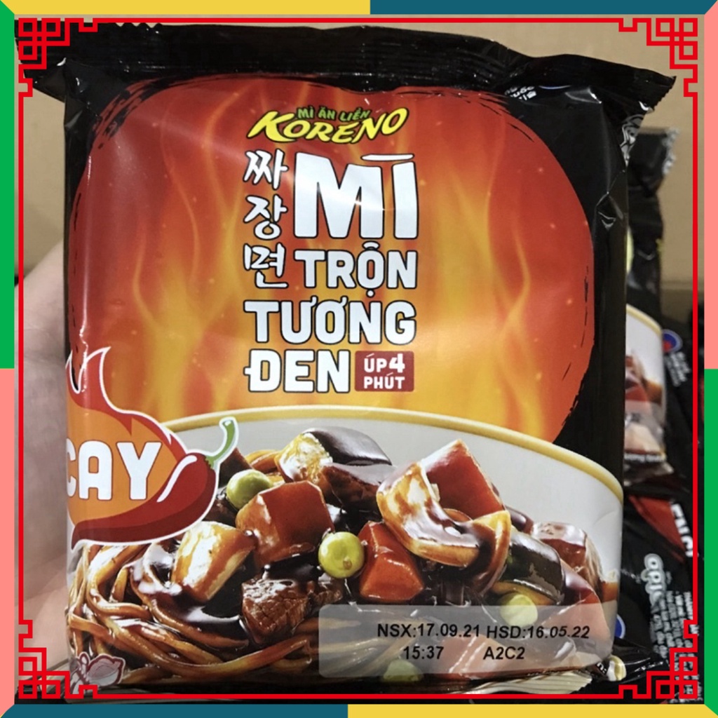 Mì Tương Đen Koreno Úp 4 Phút Gói 78g