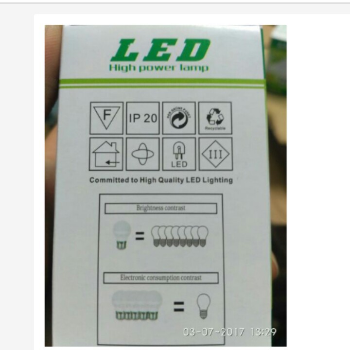 Đèn LED Nấm 3w