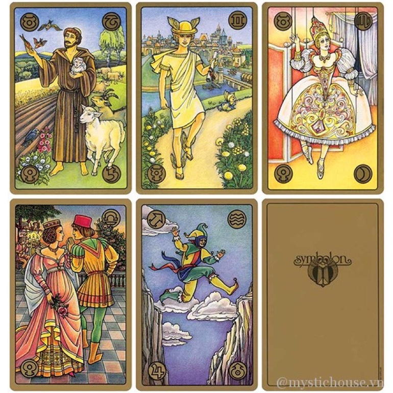 Bài Symbolon Deck Tarot, Tác giả Peter Orban, Ingrid Zinnel, and Thea Weller