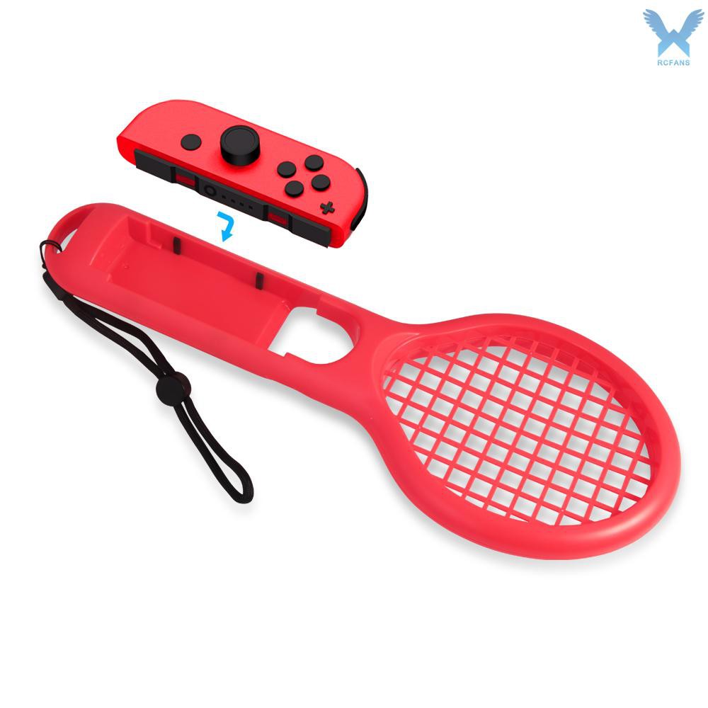 Set 2 Vợt Tennis Kèm 2 Tay Cầm Điều Khiển Chơi Game Nintendo Switch