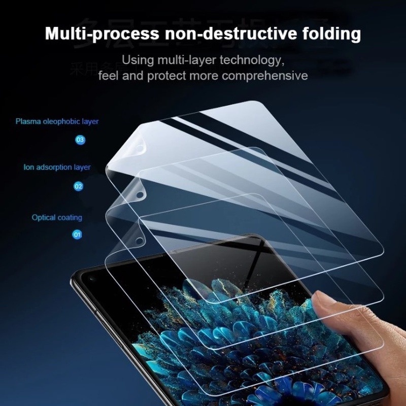 Miếng Dán Màn Hình Điện Thoại Trong Suốt Chống Bám Vân Tay Chống Trầy Xước Cho OPPO Find N 5G