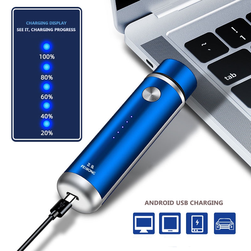 Máy cạo râu mini điện di động USB cho nam