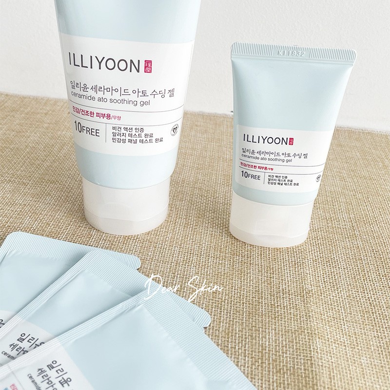 [Chính Hãng] Gel Dưỡng Ẩm ILLIYOON Ceramide Ato Soothing Gel 2 Size 175ml - 30ml