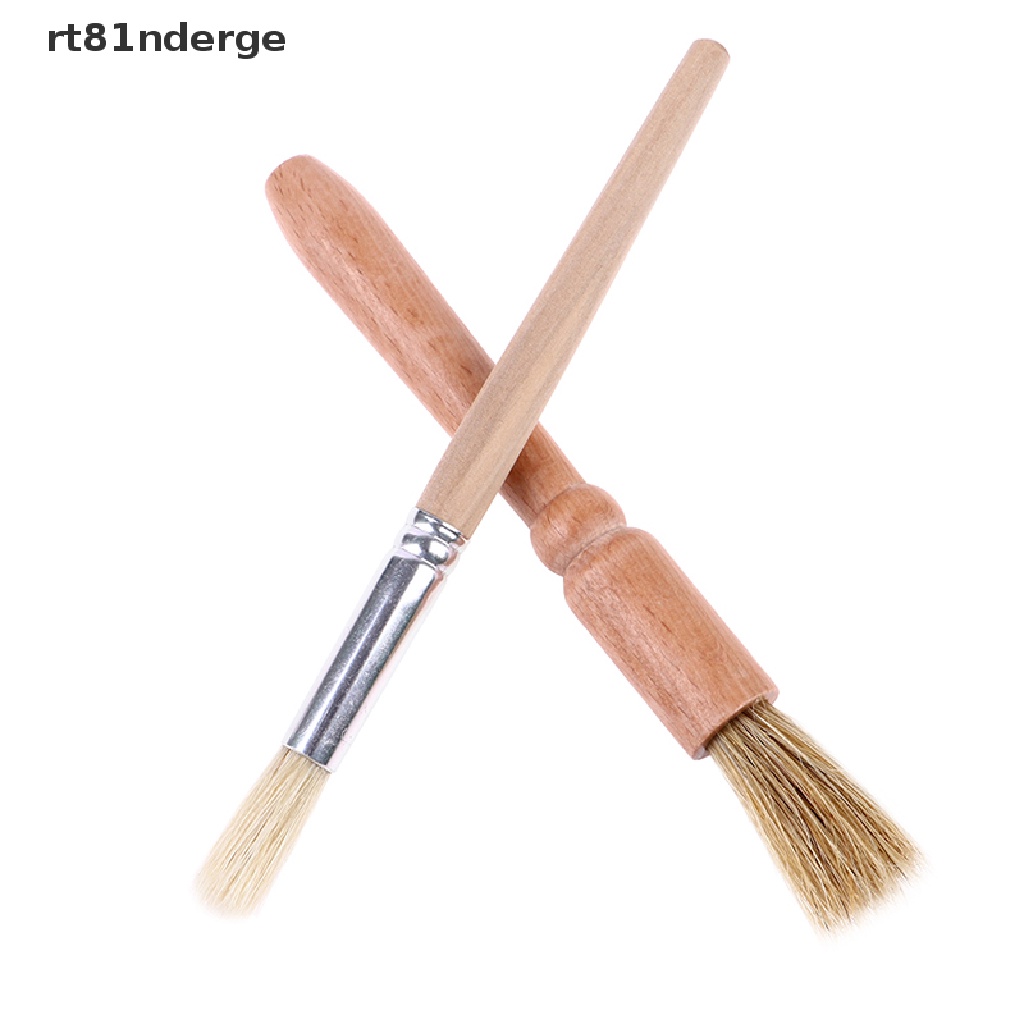 Set 3 / 5 Chổi Quét Máy Xay Cà Phê Tay Cầm Bằng Gỗ Lông Mềm