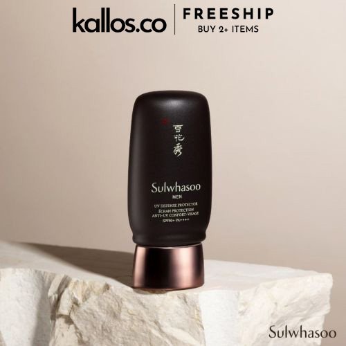Bộ Chăm Sóc Da Nam Sulwhasoo Men Duo Set, Skin Strengthening Emulsion, Recharging Serum, UV Defense Protector - Kallos