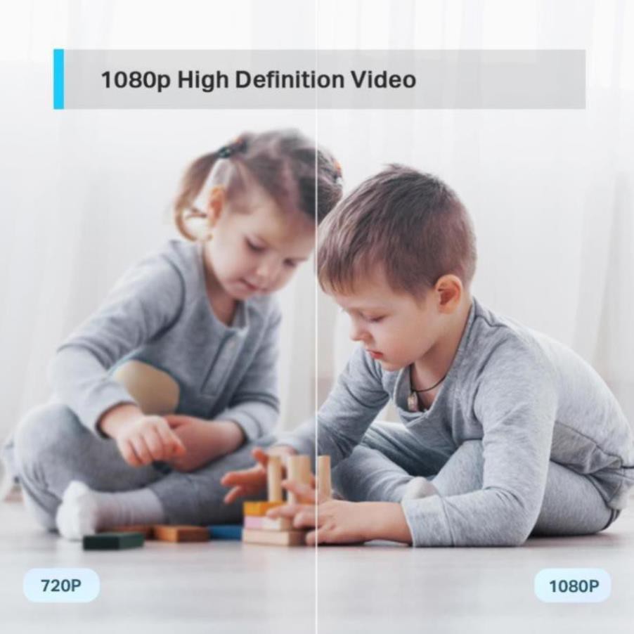Camera TP-Link Tapo C200 Độ phân giải Full HD 1080P - Xoay 360 độ - Thông báo chuyển động