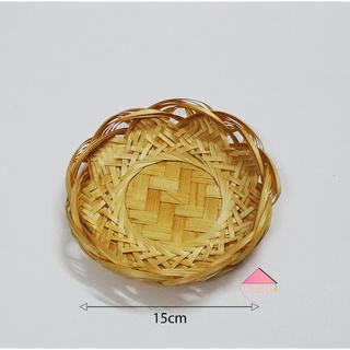 Mẹt tròn oval đựng hạt trang trí đa năng