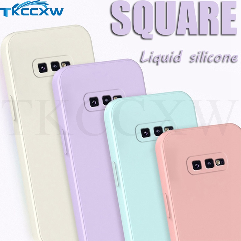 Ốp điện thoại silicon mềm chống va đập cho Samsung Galaxy S10 S9 Plus S10e S10 Lite s10plus