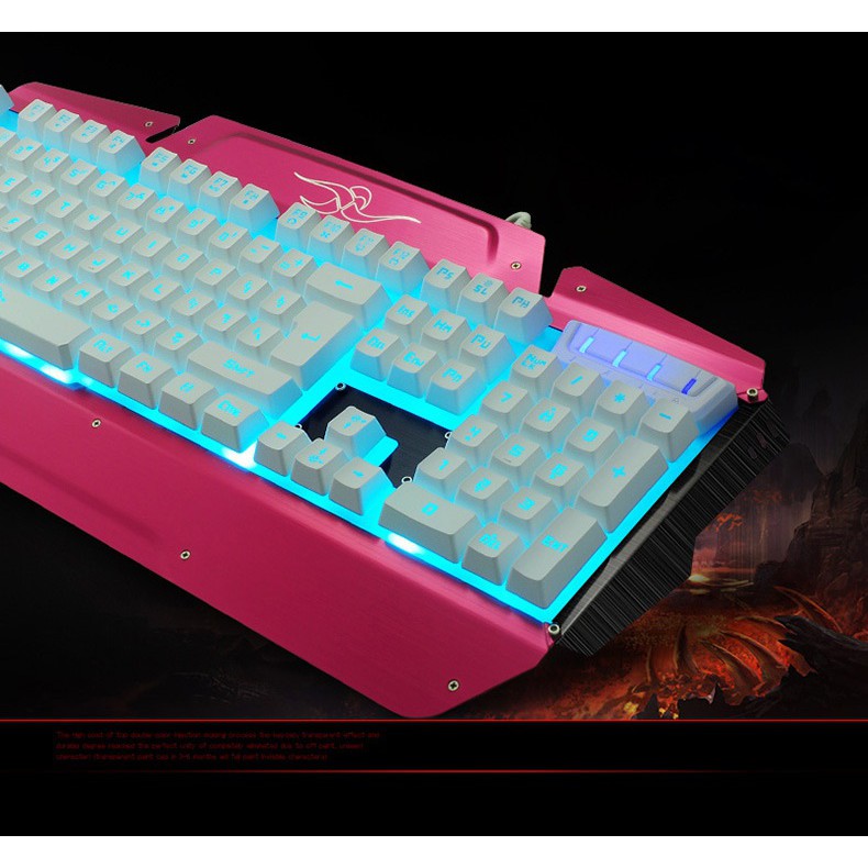 Bộ Bàn Phím Giả Cơ Và Chuột Gaming 2700 Cao Cấp