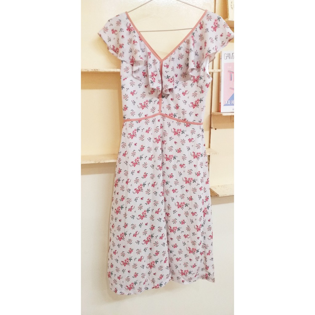 Đầm Marc hoa nhí, size S