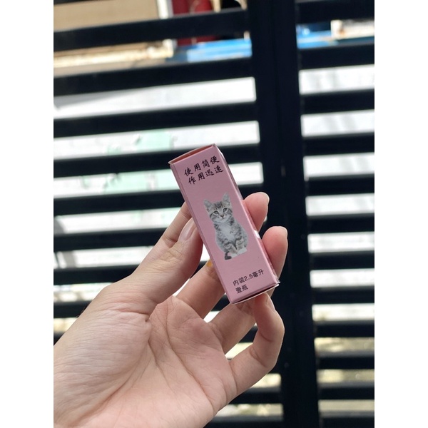 Nhỏ gáy trị ve, rận, ngừa bọ chét cho chó mèo