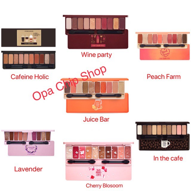 Bảng phấn mắt etude house play color eyes -Opachip