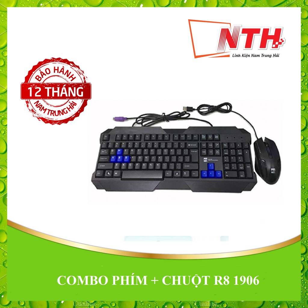 COMBO PHÍM + CHUỘT R8 1906