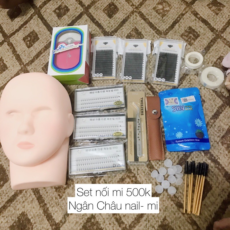 combo đồ nối mi
