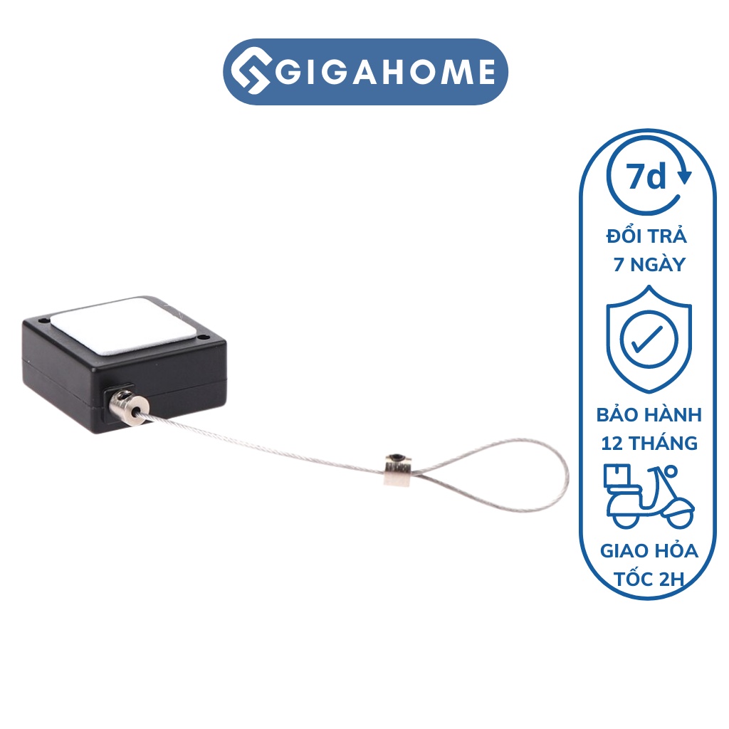 Hộp Dây Rút Tự Động Đóng Cửa, Giữ Đồ Dùng Cửa Hàng, Gia Đình GIGAHOME Không Khoan 9740