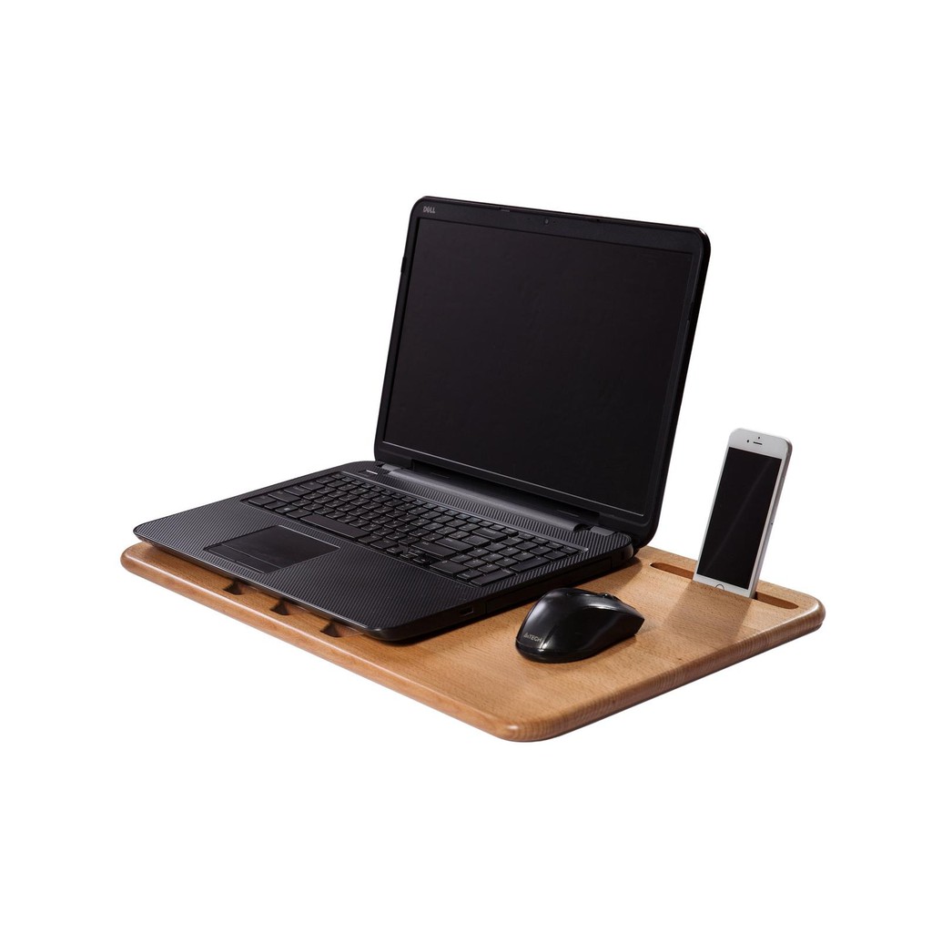 Giá đỡ laptop gỗ, Bàn tản nhiệt cho laptop gỗ, Bàn đỡ laptop gỗ, Bàn để laptop gỗ, khay để latop Gỗ