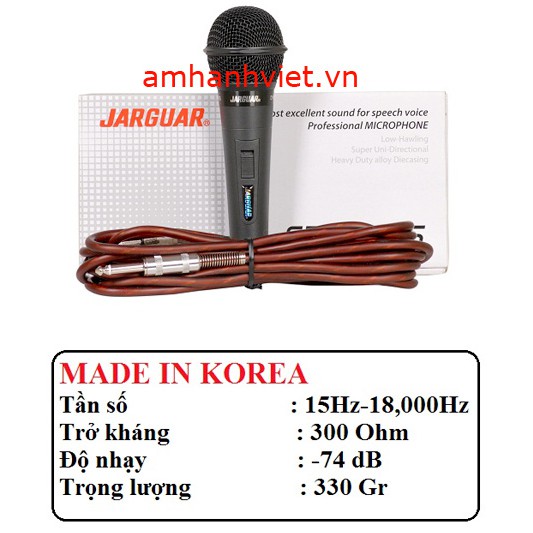 MICRO JARGUAR SDM-305 SDM - 255 NHẬP KHẨU CHÍNH HÃNG