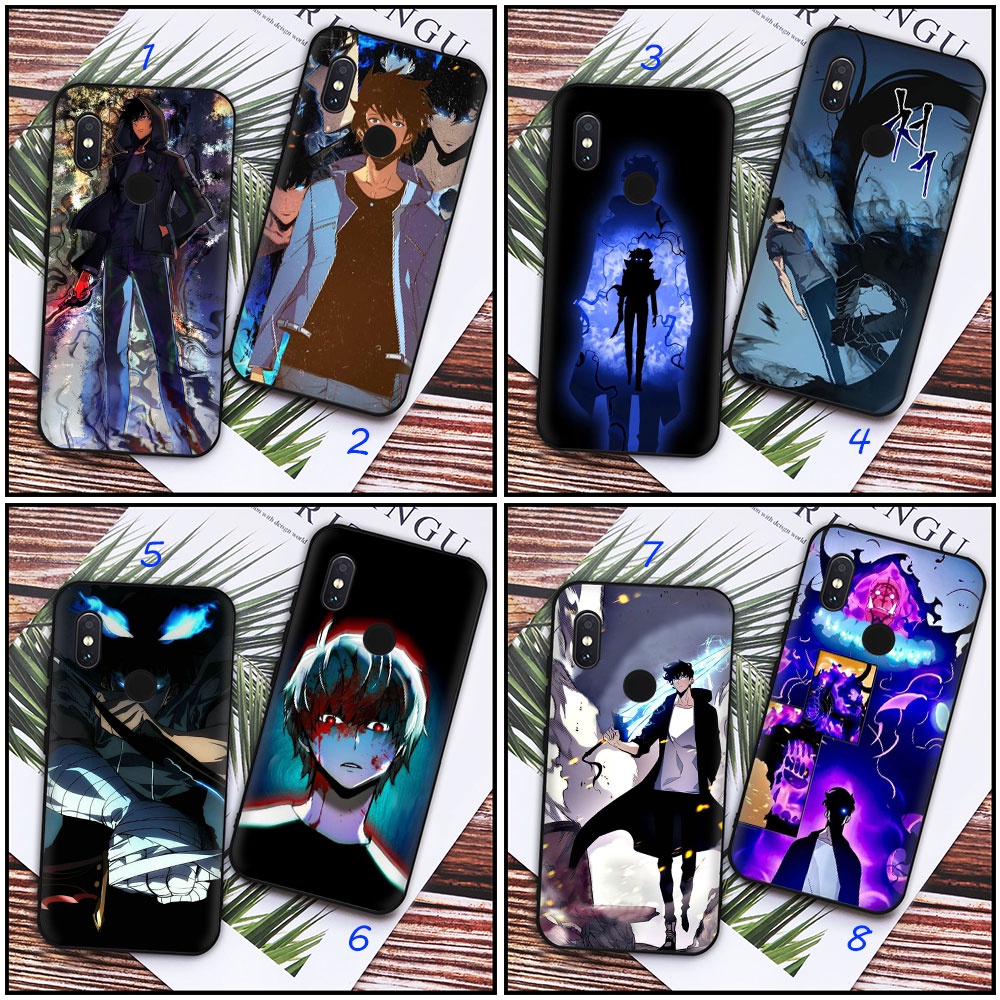 Ốp Điện Thoại Tpu Dẻo In Hình Anime Solo Leveling Cho Xiaomi Mi 9 CC9E A1 A2 Lite 5X 6X 8 Lite 4