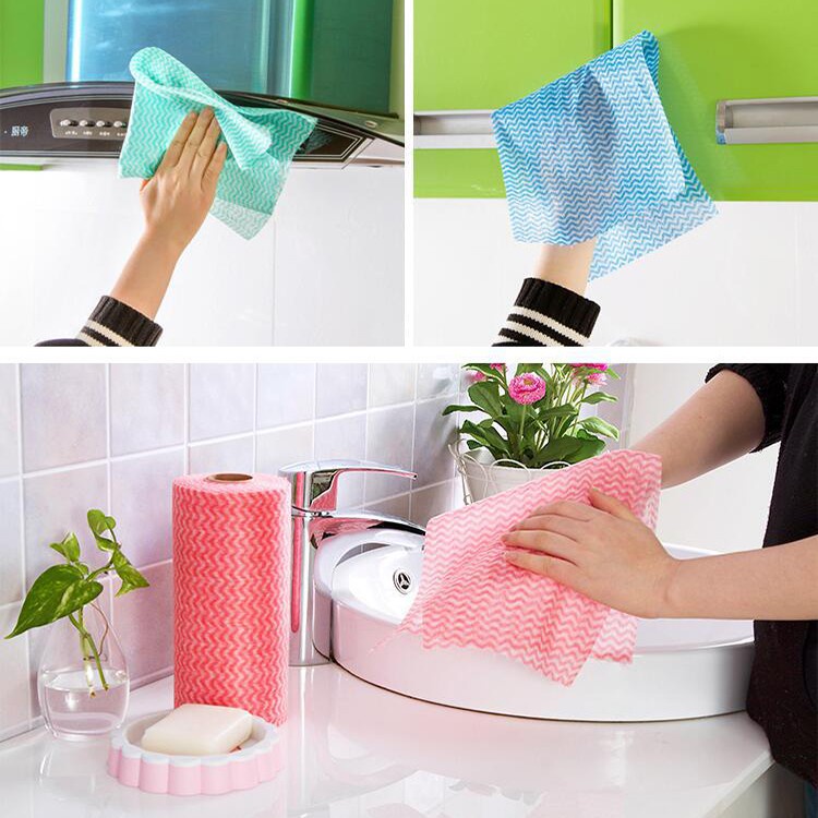 Khăn Lau Siêu Thấm Hình Trái Cây Tái Sử Dụng