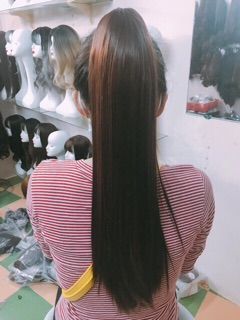 Tóc giả Ngoặm thẳng 60cm