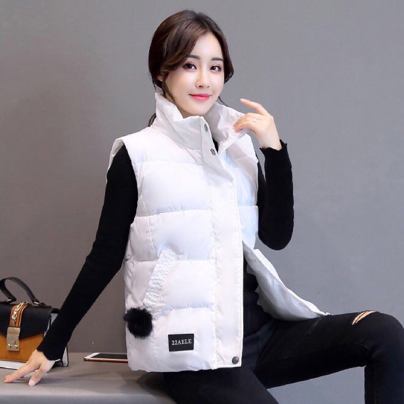 Áo phao gi lê thời trang thu đông quảng châu