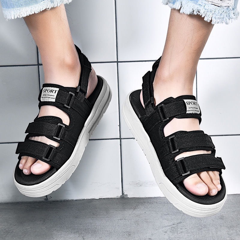 Sandal quai ngang nam nữ FITING chuẩn kiểu Hàn Quốc - 2 Màu thời trang