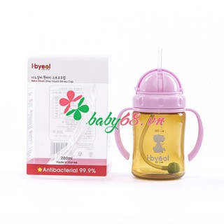 Bình uống nước I-Byeol Nano Silver 280ml (Trên 6 tháng)