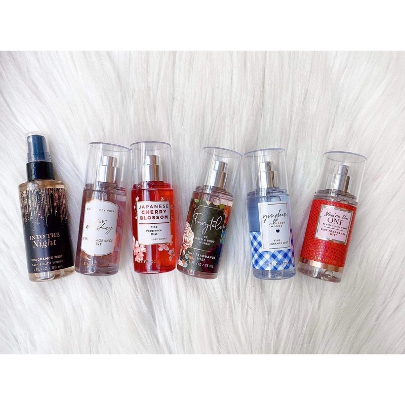 [AUTH] Xịt Thơm BBW TRAVEL SIZE
