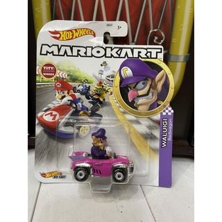 Xe mô hình đồ chơi Hotwheels 1:64 - MARIO KART - Waluigi (Badwagon)