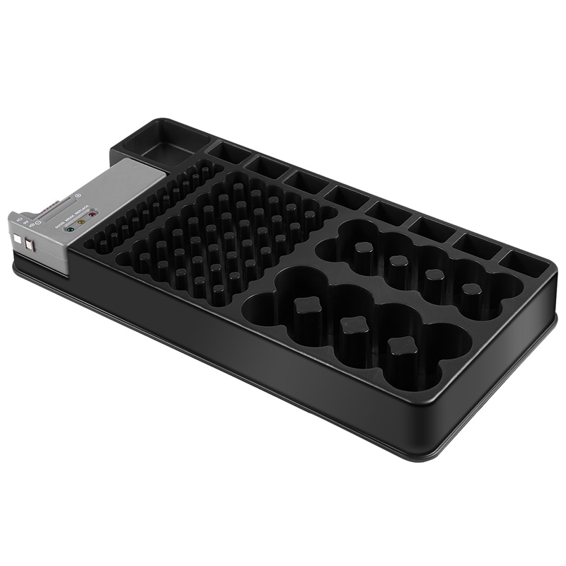 Hộp Đựng Pin Kèm Hộp Đựng Cho AAA AA C D 9V Và Pin Đồng Hồ Nhỏ