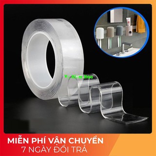 Băng keo dính 2 mặt đa năng siêu tiện lợi