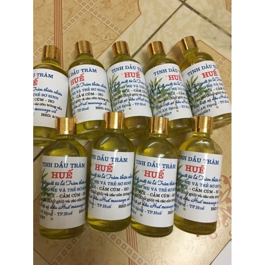 Tinh dầu tràm Huế 100ml (sử dụng cho Bé và Mẹ sau sinh)