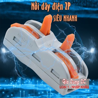[Nhập Khẩu - Loại 1] Đầu nối mối dây điện nhanh 2 đầu dụng cụ nối dây điện nhanh an toàn hiệu quả cực kì dễ dùng