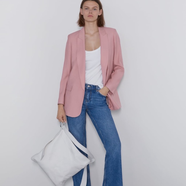 Áo blazer Hồng Zr