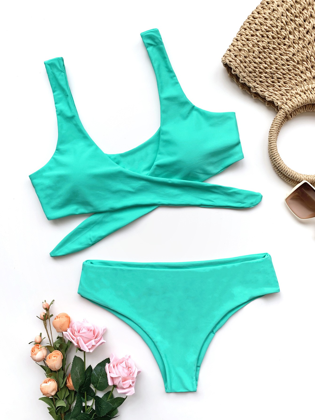 Bộ Bikini Hai Mảnh Màu Sắc Ngọt Ngào Quyến Rũ Cho Nữ | BigBuy360 - bigbuy360.vn